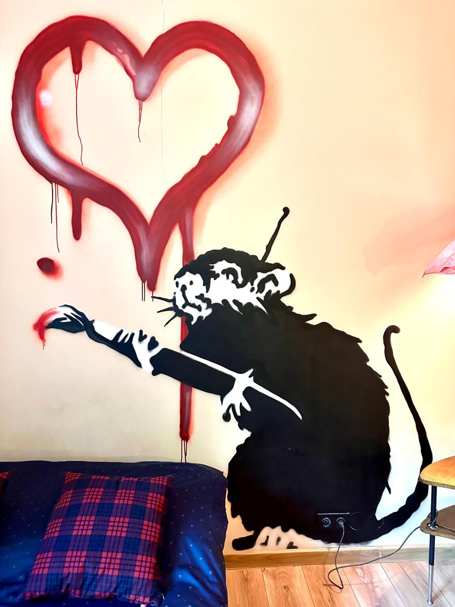 "Banksy" Art Apartamento Varsóvia Exterior foto