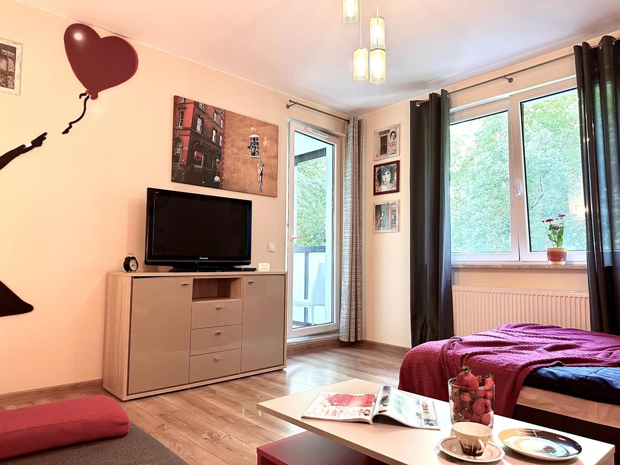 "Banksy" Art Apartamento Varsóvia Exterior foto