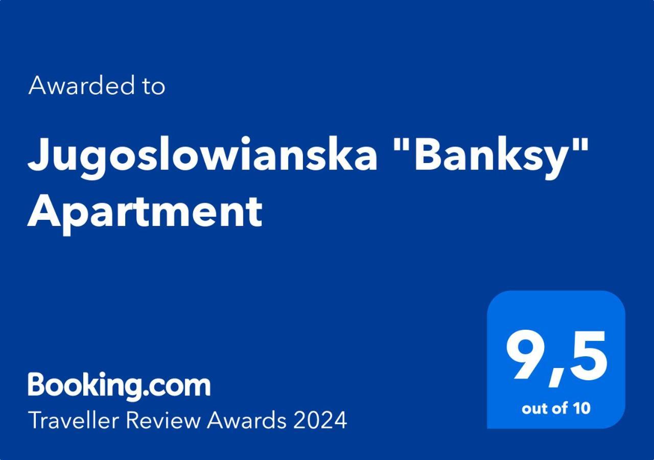 "Banksy" Art Apartamento Varsóvia Exterior foto
